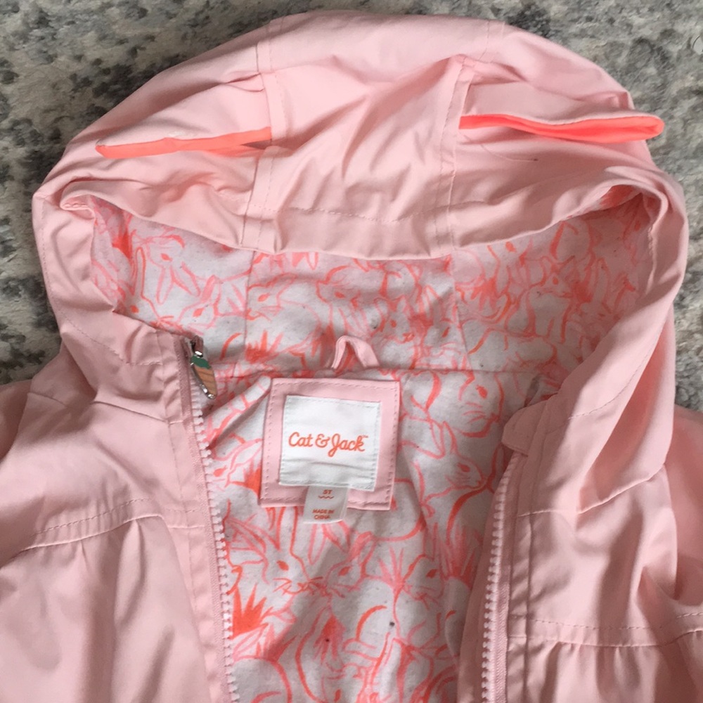 3-$10 Girls bunny raincoat. 5T